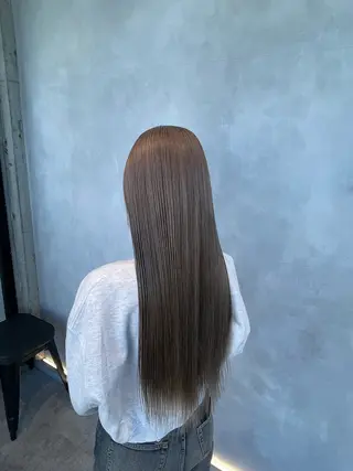 カラー 暖色/ハイトーン/ カラー/HBLのヘアスタイル