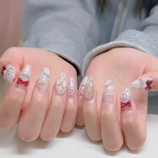 ネイル ゴテゴテ ネイルのネイルデザイン