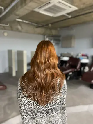 ロング カラー cuore/ みく/艶カラーのヘアスタイル