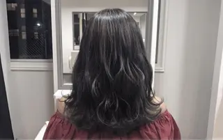 ミディアム カラー 🌈髪質改善カラーの 🌈坂本侑樹のヘアスタイル