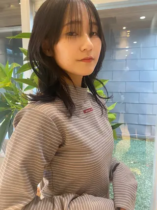 ロング カラー nambu-GARDEN所属・上田 昂雅のヘアスタイル