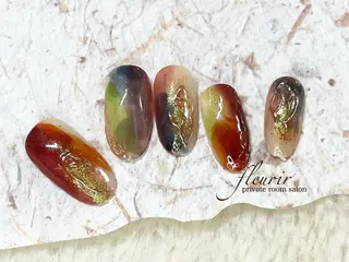 ネイル フルリール 【プライベートサロンのネイルデザイン