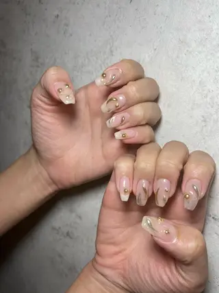 ネイル Amber21.所属・Nagahama Akariのネイルデザイン