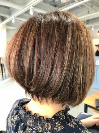 ショート カラー steed tokyo所属・KOOKI スティードトーキョーのヘアスタイル