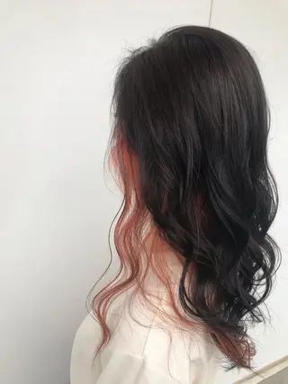 セミロング 下條 真のヘアスタイル