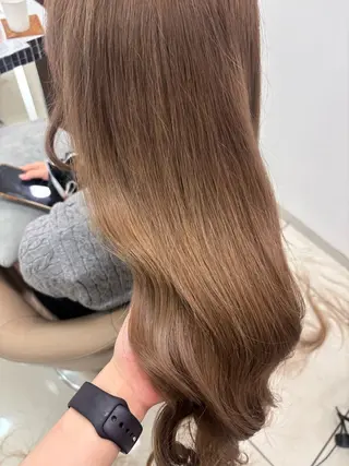 カラー 羽エクステ/シール エクステ/横浜駅5分のヘアスタイル