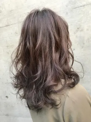 セミロング カラー 店長担当🌟 矢吹ガブリエル🌟のヘアスタイル