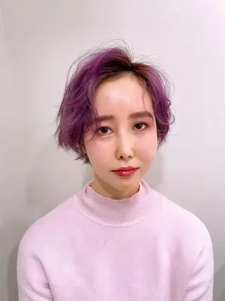 ショート 髪質改善クロスパーマ モリオカ モエ💫のその他イメージ
