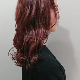 セミロング カラー 艶髪サラサラカラー 🌈前原健吾のヘアスタイル