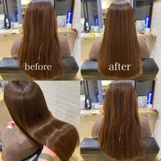 ロング 艶カラー/韓国顔周り 🎀mamiのヘアスタイル