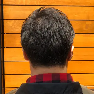 メンズ ✨色持ちの良い艶 カラー✨蟹江真世のヘアスタイル