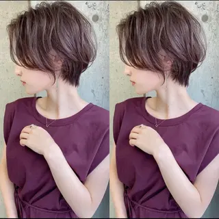 ショート カラー 美髪/カラー 美容院🌈渡辺隼也のヘアスタイル