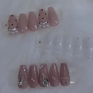 ネイル 🩶韓国/ワンホン myu🩶のネイルデザイン