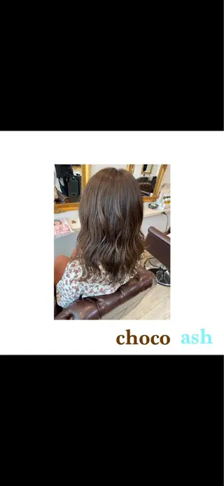 セミロング SALOWIN上野店所属・美髪ヘア 🤍erikaのヘアスタイル