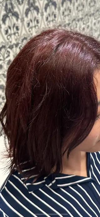 カラー 益野 凌のヘアスタイル