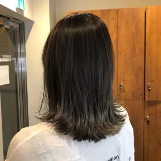 ミディアム カラー レイヤー,ボブ / 彩未のヘアスタイル