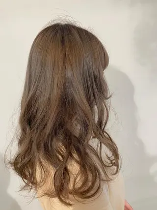 ロング カラー パーマ ヘアアレンジ 加藤 綾華のヘアスタイル