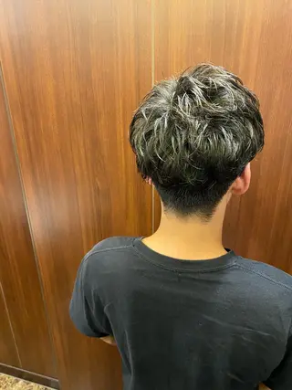 ミディアム 齋藤 大晟のヘアスタイル