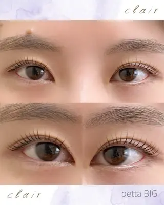 マツエク・マツパ claire BEAUTY SALON所属・若林 瞳華のマツエク・マツパデザイン