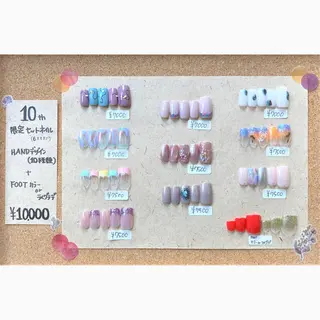 ネイル Alohana所属・Alohana Minaのネイルデザイン