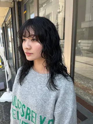 セミロング ボブ/レイヤー/ ショートcovo代表のヘアスタイル