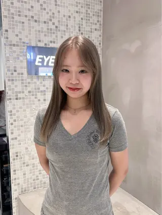 カラー ハイトーン/くすみ カラー seina★のヘアスタイル