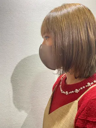 ショート カラー Hello Design Coconeel所属・UNJOUR / kannaのヘアスタイル