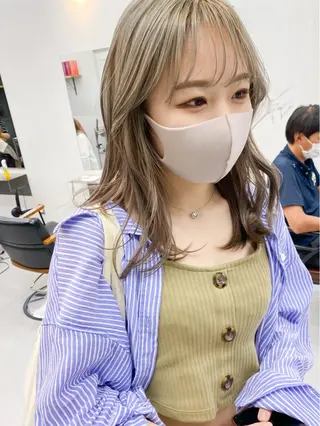 ミディアム カラー 栄・伏見 JOULE'Sのヘアスタイル