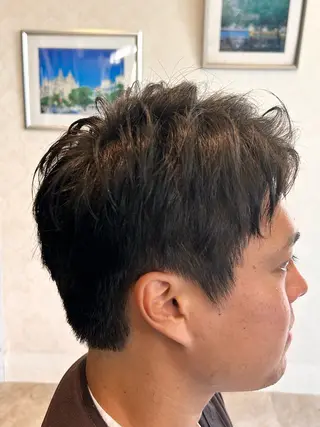 ショート メンズ EARTH大宮宮原店所属・ri kuのヘアスタイル