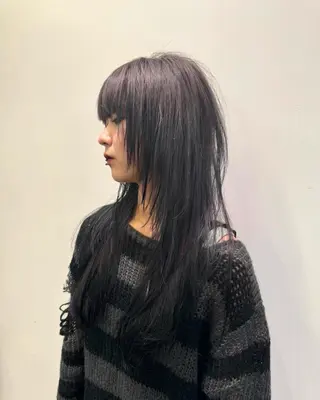 ロング だいち/ブリーチ/ レイヤーカットのヘアスタイル