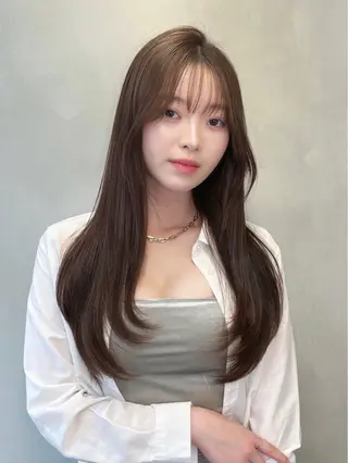 ロング 巻ける縮毛矯正/ボブ 小顔カット大和田拓夢のヘアスタイル