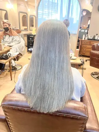 ロング カラー ヘアアレンジ S.BLOOM 川崎 翔哉のヘアスタイル