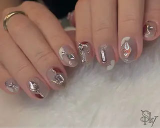 ネイル Spiky とうげ ふうかのネイルデザイン