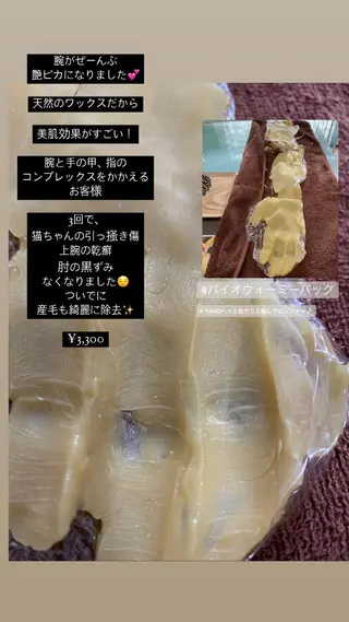 フェイシャルワックス 自然派エステファーノのその他イメージ