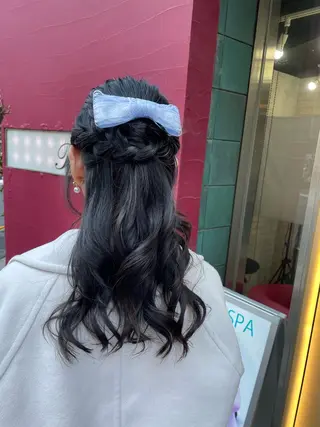 ロング 量産ヘアセット/ ヘアメAyakaのヘアスタイル