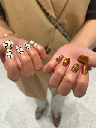 ネイル 個性派／中韓ネイル SAKURAのネイルデザイン