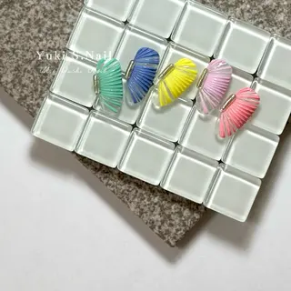 ロング Yuki S.Nailのネイルデザイン