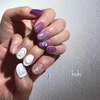 ネイル kichi･:* みじゅのネイルデザイン