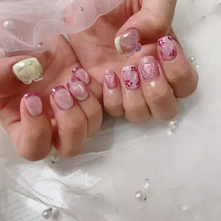 ネイル 🎀 Mayu 🎀痛ネイルのネイルデザイン