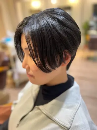 ショート 濱地 美乃理のヘアスタイル