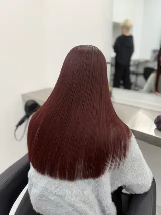 カラー girlな暖色ヘア 🪽🫧ハルナ🎀のヘアスタイル