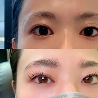 マツエク・マツパ アイブロウ Onze Yukinaのマツエク・マツパデザイン