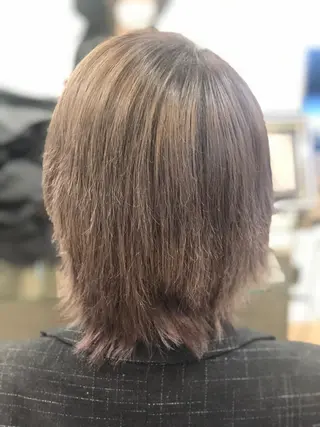 ショート カラー メンズ 嶌田 沙紀のヘアスタイル