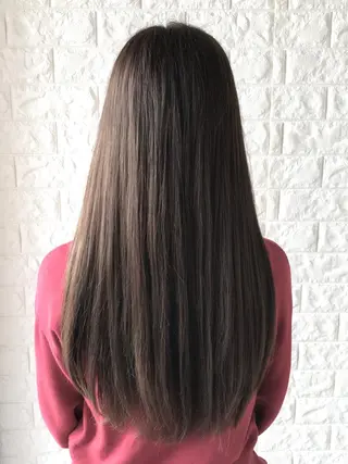 ロング カラー エイジングケア特化 美容師✂️山崎竜二のヘアスタイル