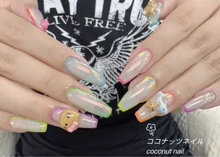 ネイル 神田 ココナッツのネイルデザイン