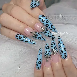 ネイル momo 長さだしのネイルデザイン