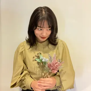 ミディアム フラウヘアデザイン所属・大田 留衣のヘアスタイル
