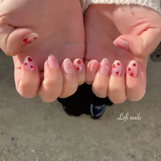 ミディアム ネイル Lofi nails ゆきこのネイルデザイン