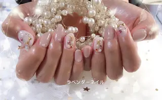 ネイル ラベンダー💖日暮里 ルル💖ネイルのネイルデザイン