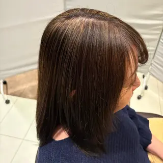カラー 森田 玲央のヘアスタイル